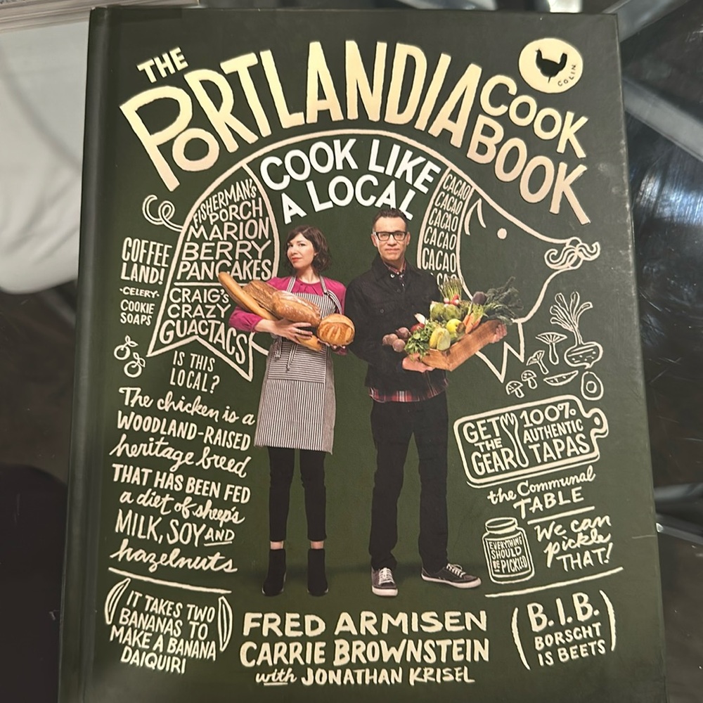 Portlandia cookbook - hardcover brand new condition